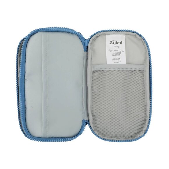 Disney Stitch Wristlet Tech Travel Organizer - Carry All Toiletry Bag - Picture 5 of 10